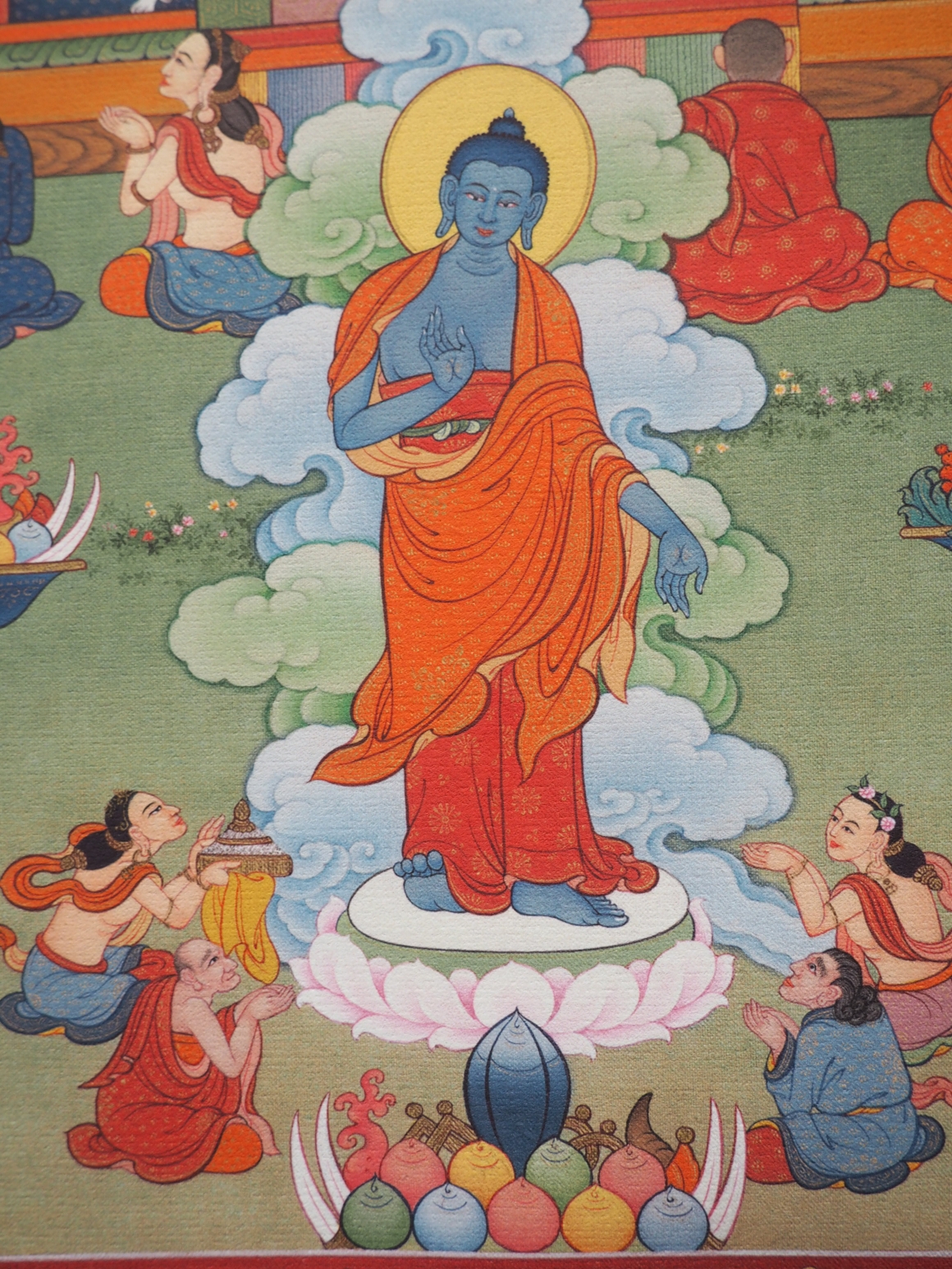 圖五：足下蓮花