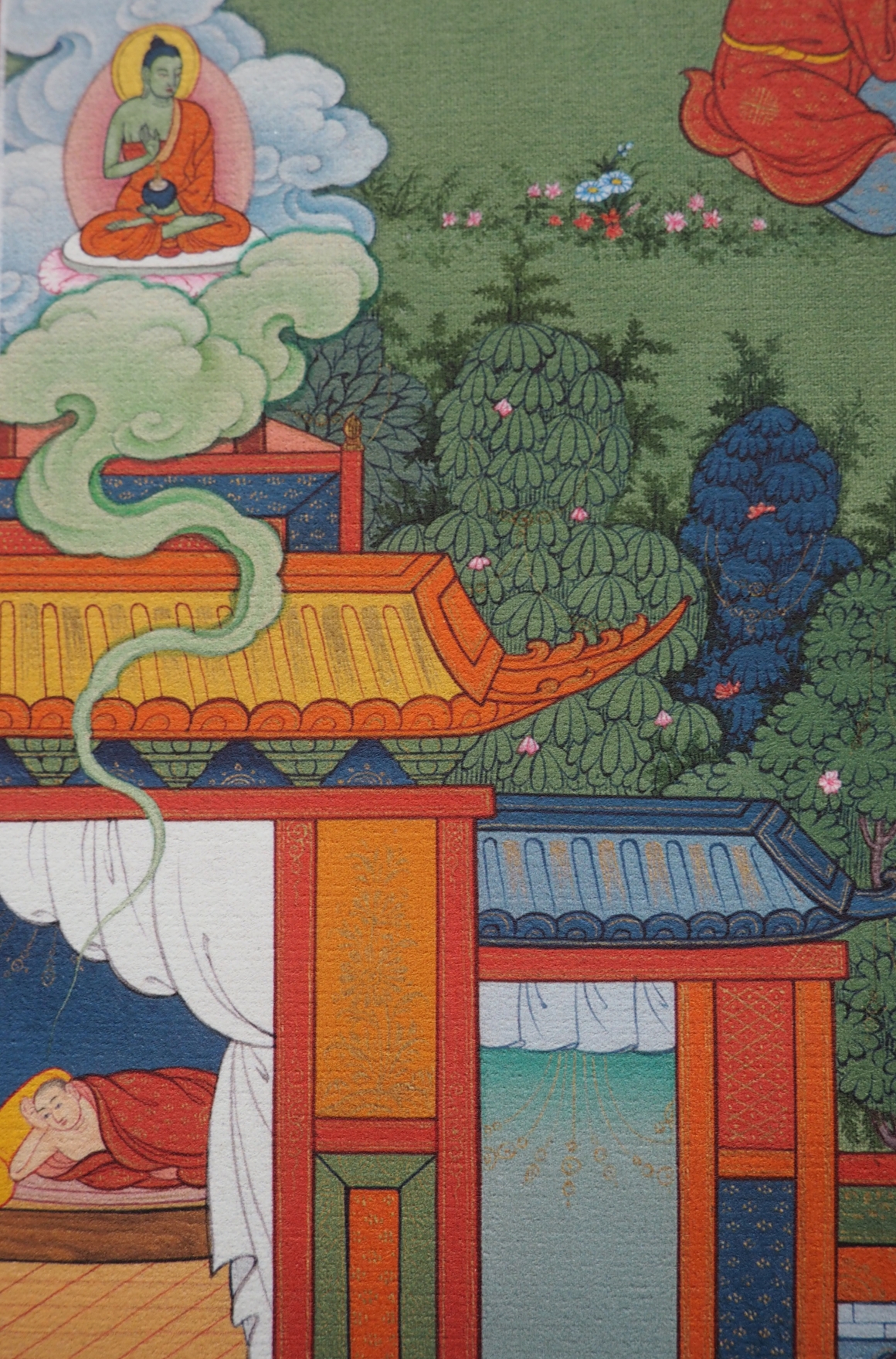 圖十：臨終